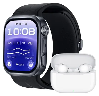 Produktbild von Huawei WATCH D3, 4,88 cm (1.92"), AMOLED, Touchscreen, 40 g