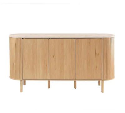 Obrázek produktu pro CALICOSY – příborník, 3dveřový, s deskou v dekoru travertinu, šířka 160 cm – HELIOS