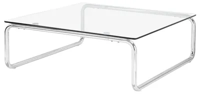 Produktbild von home24 Couchtisch - Glas / Metall - Chrom