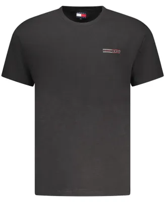 Produktbild von Nachhaltiges Herren Kurzarm T-Shirt in Schwarz mit Logo-Aufdruck