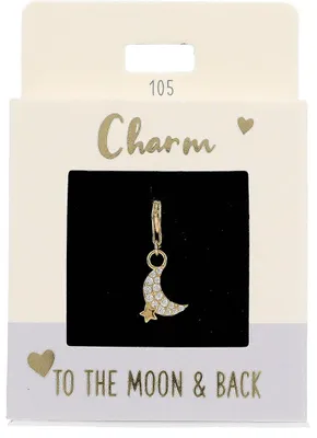 Immagine prodotto di Charms Depesche Express Yourself per collane e bracciali: To The Moon And Back Charms Express Yourself per collane e bracciali: To The Moon And Back