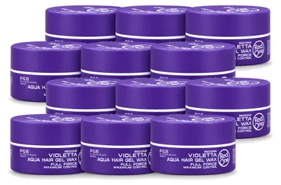 Obrázek produktu pro 12 kusů vosku na vlasy Red One Quicksilver Aqua – silná fixace a lesk – 150 ml – výhodná balení