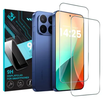Produktbild von 2x 9H Schutzglas Displayschutzfolie für Xiaomi 17T Pro Displayglas Displayschutz Glas Panzerfolie Schutzglasfolie