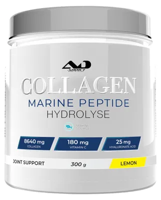 Image de Collagène - Addict Sport Nutrition - Collagen marine hydrolyse (300g) - Saveur Citron
