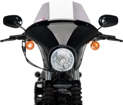 Produktbild von PUIG Batwing SML Touring Lichtrauch Windschutzscheibe für Harley Davidson