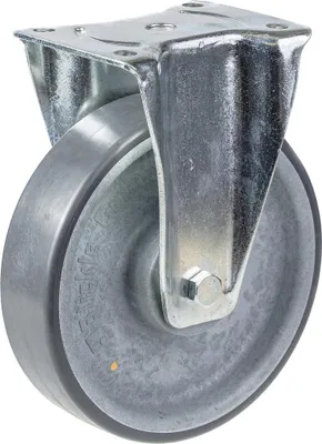 Immagine prodotto di ruota fissa da 160 mm con poliuretano termoplastico grigio a conduzione elettrica