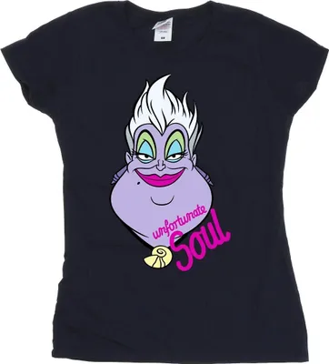 Produktbild von Disney - "Unfortunate Soul" T-Shirt für Damen BI44576 (L) (Marineblau)