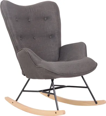 Produktbild von Stuhl HLO-CP51 Stoff dunkelgrau