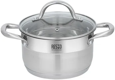 Produktbild von Resto Kitchenware Rigel, 2,7 l, Rund, Edelstahl, Edelstahl, Edelstahl, Edelstahl