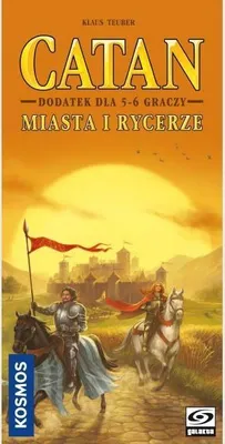 Obrázek produktu pro Catan: Města a rytíři 5/6 hráčů GALAKTA