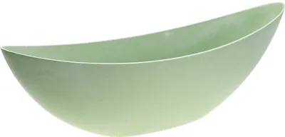Produktbild von Deko-Schale Pflanzschale Pastellgrün 55cm x 14,5cm H17cm Pflanzgefäß Blumentopf Frühling