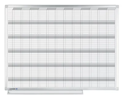 Produktbild von Legamaster PROFESSIONAL Jahresplaner 365 Tage 90x120cm, 1200 mm, 900 mm, 22,1 mm, 10,9 kg, 1000 mm, 35 mm