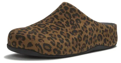 Produktbild von FITFLOP Shuv Suede Leopard Mules 36