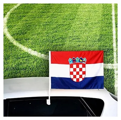Produktbild von Autoflagge Kroatien 30 x 40 cm