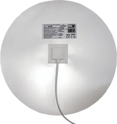 Imagen del producto de Espejo redondo con sistema anti-vaho, 30 cm, 230V, grado de protección IP54