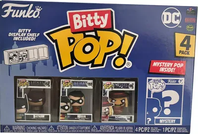 Produktbild von DC Batman Robin Scarecrow 4er Pack - Bitty Pop! Funko
