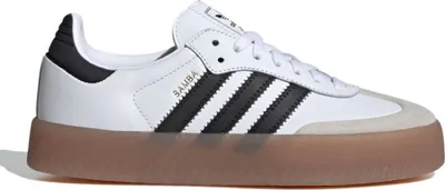 A studio shot of a single Adidas Sambae sneaker.
