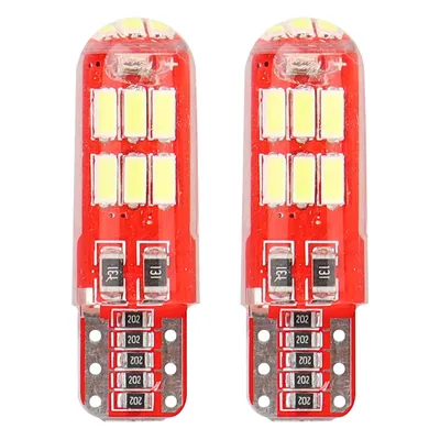 Obrázek produktu pro LED autožárovky W5W CANBUS 15SMD 4014 White 12V AMiO - životnost 50 000h