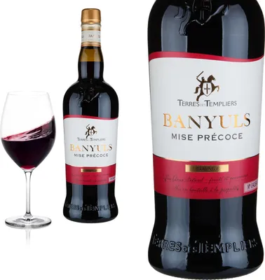 Produktbild von 2023 Banyuls Rimage MISE PRÈCOCE süß von Terres des Templiers - Rotwein