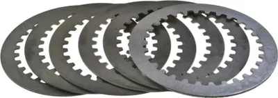 Productafbeelding van TRW stelplaatset koppeling, type MES404-6, voor YAMAHA motorfietsen. Specificaties: 114,5 mm staal, 105 mm, 142 mm, 0,423 kg
