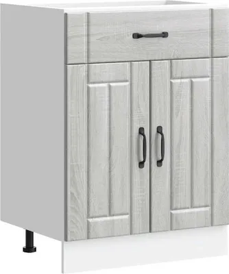 Immagine prodotto di Base da Cucina Lucca Grigio Sonoma in Legno Multistrato