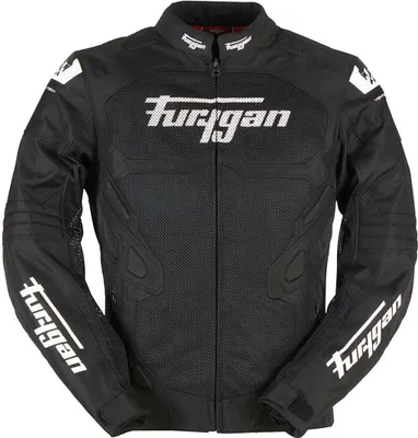 Image de Furygan Jack Atom vented Evo Black/White