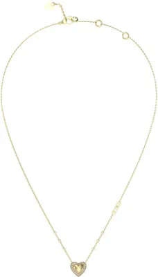 Produktbild von Damen Gold Guess Herz Halskette 46cm