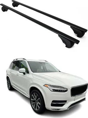Immagine prodotto di Barre portatutto trasversali per Volvo XC90 2015-2020, colore nero ferro