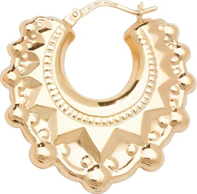 Produktbild von 9 Karat (375) Gold Damen - Paar Creolen - 25mm*28mm; TRS16363