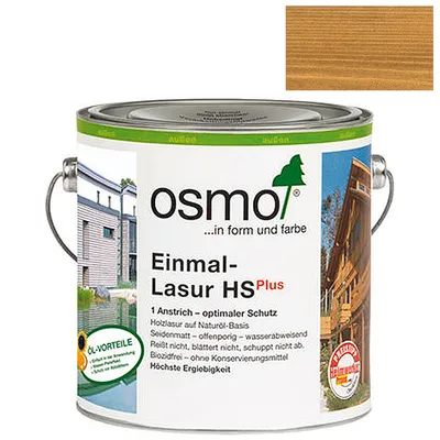 Produktbild von 2,50 L | Einmal-Lasur HS plus 9241 Eiche