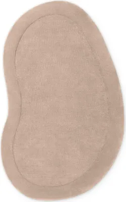 Produktbild von Villeroy & Boch Wollteppich Organisch Kivi, Natur Beige, handgewebt & modern