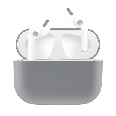 Produktbild von König Design Hülle kompatibel mit Apple AirPods Pro Kunststoff Full Cover Handyhülle - Case Grau