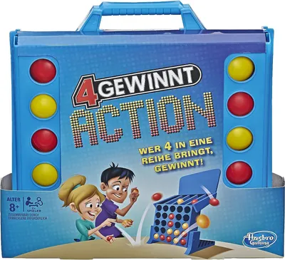 Immagine prodotto di Hasbro E3578100 Hasbro 4 GEWINNT ACTION Geschicklichkeitsspiel