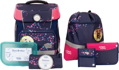 Produktbild von School Mood Hero Maxx Air Leni Hund Schulranzen Set 7tlg.
