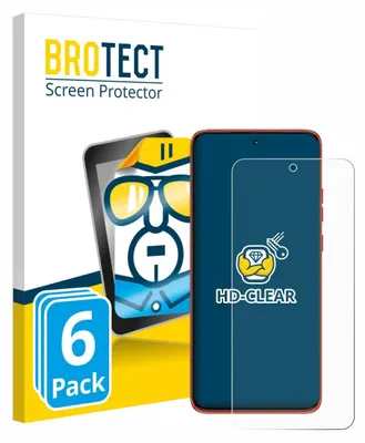 Produktbild von 6x Für Motorola Edge 60 Neo Schutzfolie BROTECT Displayschutz Display Schutz Folie Klar Transparent