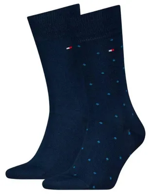 Produktbild von Tommy Hilfiger - Socken für Damen (2er-Pack) NA991 (43 EU - 47 EU) (Marine)
