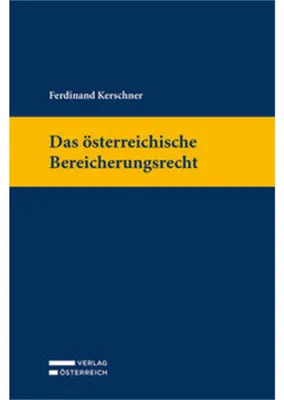 Produktbild von Das österreichische Bereicherungsrecht