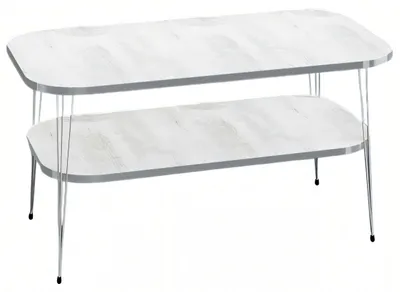 Productafbeelding van Witte houten salontafel in moderne stijl