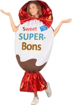 Obrázok produktu pre Super Bon čokoládový kostým pre dámy, farebný