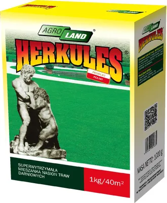 Produktbild von Agroland Herkules Gras 1 kg, strapazierfähig, für 40 m²