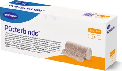 Produktbild von Pütterbinde, 10 Stück - 6cm x 5m