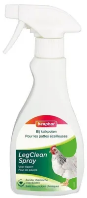 Produktbild von Beaphar LegClean 250ml Spray für schuppige Hühnerfüße
