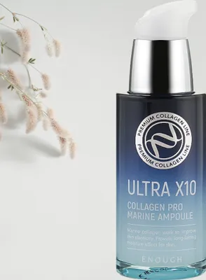Image de ENOUGH - Premium Ultra X10 Collagen Pro Marine Ampoule - Premium Collagen Ampoule - 30 ml