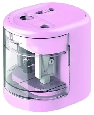 Image de RAPESCO Taille-crayon électrique double PS12-USB rose