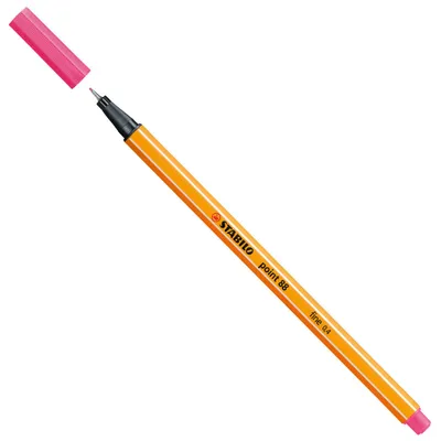 Image de Stabilo Feutre Point 88/17 Fineliner Violet Bruyère 0,4 mm Paquet de 10 Pièces