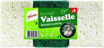 Image de Tampon Veritt S/Éponge écologique Vegetal3 - Veritt