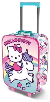 Immagine prodotto di Valigia a rotelle 3D Hello Kitty Unicorn da 46 cm
