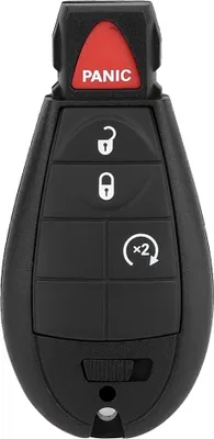 Immagine prodotto di Portachiavi auto, guscio ABS Robus telecomando 433Hz M3N5WY783X anti-interferenza sostituzione per Dodge Ram 1500 2500 3500 4500 auto