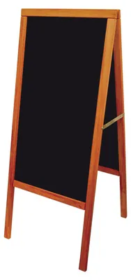 Produktbild von 1x Gehweg-Kreidetafel mahagoni 56x134cm
