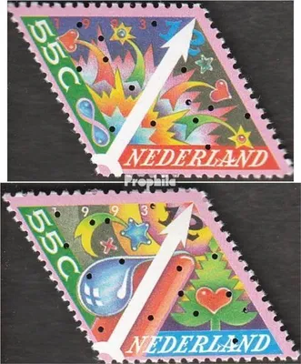 Produktbild von Briefmarken Niederlande 1993 Mi 1496-1497 (kompl.Ausg.) postfrisch Dezembermarken